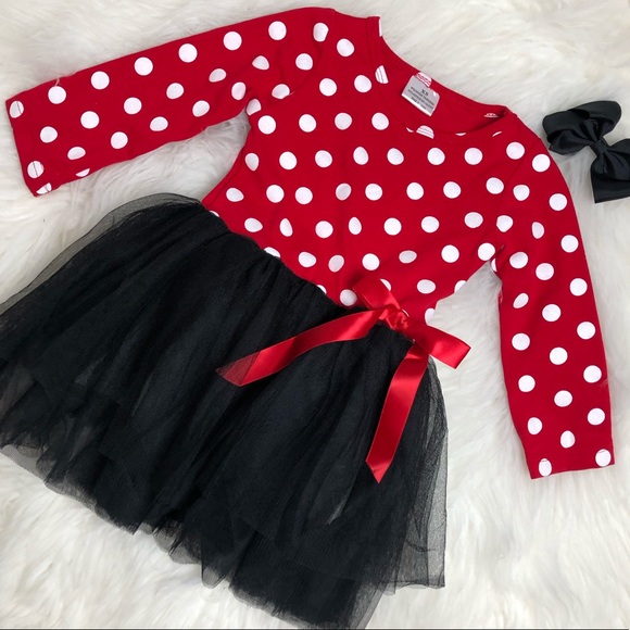 Boutique Mouse Tutu Dress Polka Dot • NO RESTOCK - Picture 3 of 6